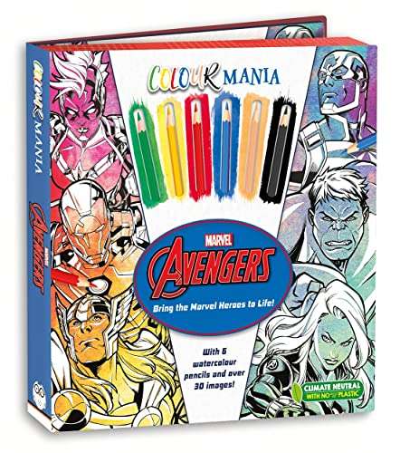 Marvel: Avengers (Colouring Book and Pencil Set) - £6 @ Amazon