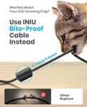 INIU USB C Charger Cable 2m 3.1A Type C Cable Fast Charging, Braided USB A to USB-C