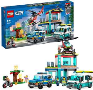 LEGO City Emergency Vehicles HQ 60371 £35.99 with code @ Bargain Max