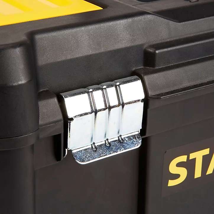 Stanley 19" Metal & Plastic 3 Compartment Toolbox - £10 with click & collect @ B&Q