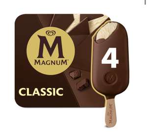 Magnum Classic Ice Cream Sticks 4 x 100 ml £2 @ Co-operative