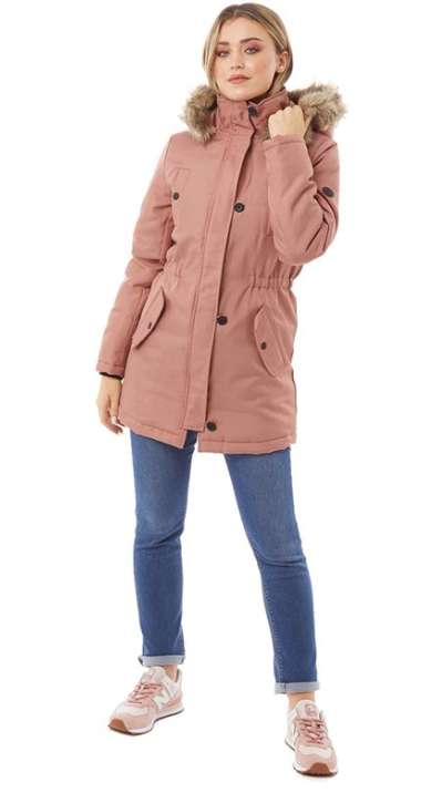 ADPT Womens Parka Coat Burlwood now £9.99 + £4.99 Delivery from M and M Direct