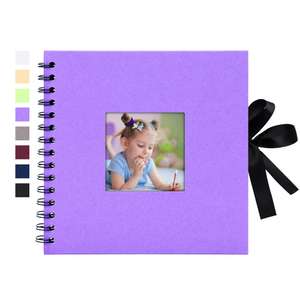 DIY Scrapbook Photo Album: 8"*8" + Photo Cover 40 Pages / Giftset 12"*12" 80 Pages £8 - £9.99 with code sold by Vienrose / FBA
