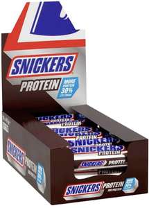 Snickers Protein Bar Bulk Box (18 x 47g) £4.73 Amazon Prime / +£4.49 Non Prime