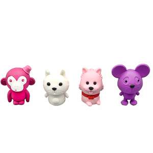 Tinc Scented Animal Eraser Collection Pack for Kids | for Use at School & Homework