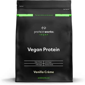 Protein Works - Vegan Protein Powder | Plant Based Protein Shake 500g £8.99 / 1kg £15.99 / 2kg £28.99 - Prime Exclusive