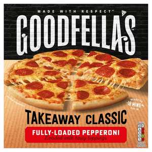 Goodfella's Takeaway Classic Crust Fully Loaded Pepperoni Pizza 524g - £2.25 @ Asda