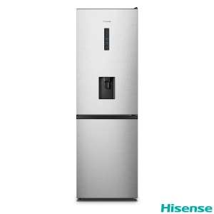 Hisense 300L No Frost Stainless Steel Fridge Freezer