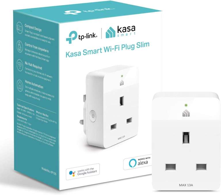 TP-Link Kasa Mini Smart Wi-Fi Outlet - £9.99 @ Amazon