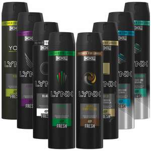 Lynx XXL 250ml Deodorant Bodyspray £2.50 each @ Ocado