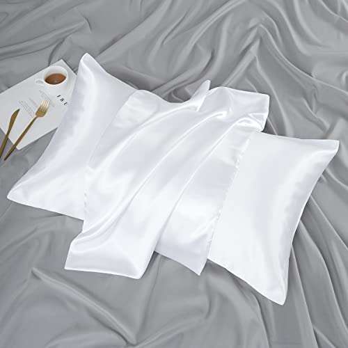 Aisbo White Pillowcases 2 Pack - £4.99 sold by Aisbo EU @ Amazon