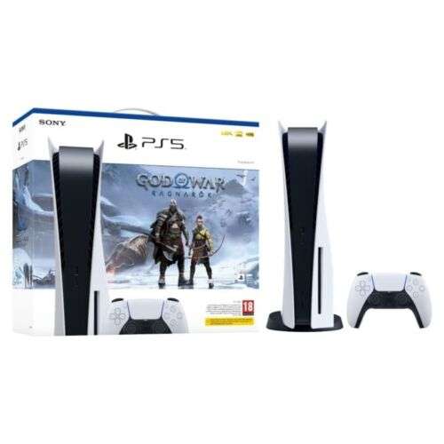 Sony PS5 Disc Drive plus God Of War Ragnarok Digital - £469.90 With Code @ Hughes _Clearance / eBay (UK Mainland)