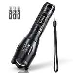 Linkax LED Torch Battery Powered, Super Bright 800 Lumen Tactical Torch - £5.99 @ Dispatches from Amazon Sold by WJRX