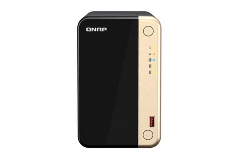 QNAP TS-264-8G | 2-Bay, Intel Quad-core CPU, 2.5Gbe, 8GB RAM - Sold by Amazon EU