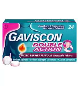 Gaviscon Double Action Mixed Berries x 24 £1.50 in store @ Asda (Edinburgh)