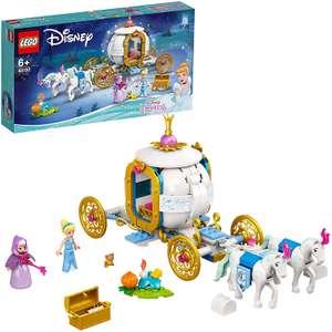 LEGO Disney Princess 43192 Cinderella’s Royal Carriage - £25.00 @ Amazon