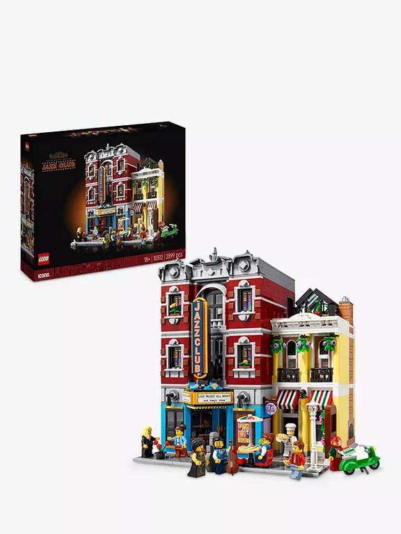 LEGO - Ideas 21336 The Office £83.99 / Icons 10278 Police Station £135.99 / Icons 10312 Jazz Club £159.99 / Art 31203 World Map £171.99