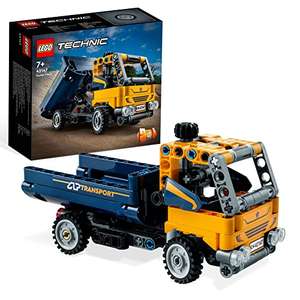 LEGO 42147 Technic Dump Truck Toy 2in1 Set, Construction Vehicle Model to Excavator Digger