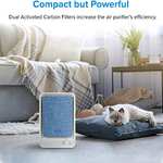 Levoit Air Purifiers with True HEPA Filter, 3-Stage Filtration, 100% Ozone Free, Portable Desktop Air Filter- £25.42 @ Amazon