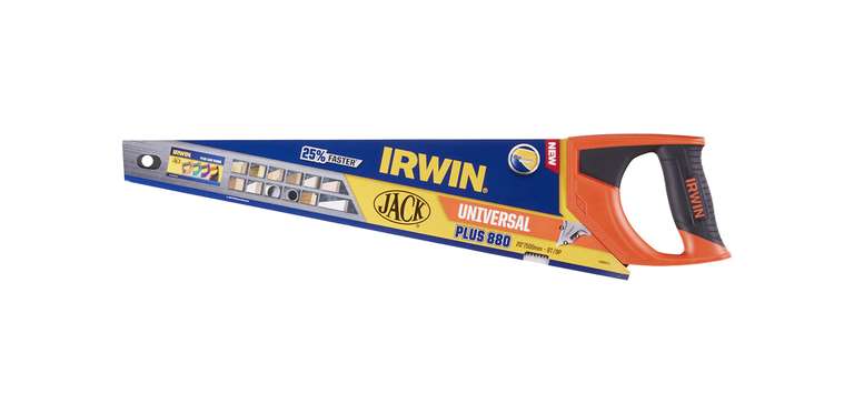 IRWIN JACK PLUS 880 Universal Handsaw 20'' (500mm) 8TPI