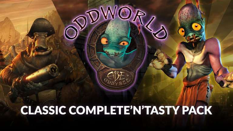 [Steam/PC/Mac/Linux] Oddworld Classic Complete 'n' Tasty Pack (5 Games & 2 DLC)