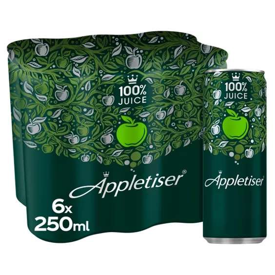 6x250ml Appletiser Cans - £2.50 @ Asda