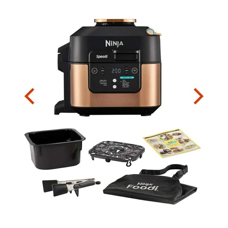 Ninja 6 Quart Speedi 12-in-1 Rapid Cooker and Air Fryer - Refurbished