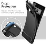 JETech Slim Fit Case for Google Pixel 7 Pro, Thin Phone Cover Matte Finish with Shock-Absorption - £3.99 With Voucher @ JETech UK / Amazon