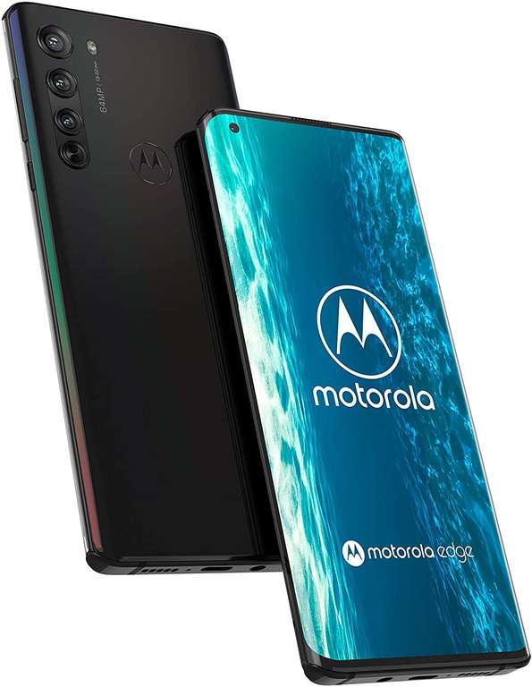 Motorola Moto Edge 6.7" FHD+ 5G Smartphone 128GB, 6GB RAM, Snapdragon SM7250, 64MP, Solar Black - £322.16 delivered @ Amazon France