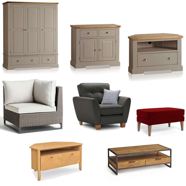 20% Discount + 10% Discount on Already Reduced Branded Refurbished Furniture - Sold By ClearCycle