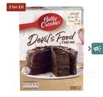 Offer Stack Betty Crocker Cake mixes & Icing Pots 3 for £1 (mix & match) 33p each with in store code below @ Hobbycraft
