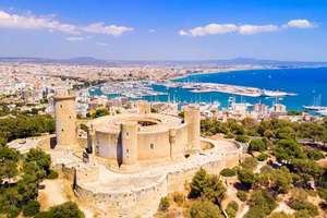 Direct return flight from Exeter to Palma (Spain), 6 to 9 May via Ryanair