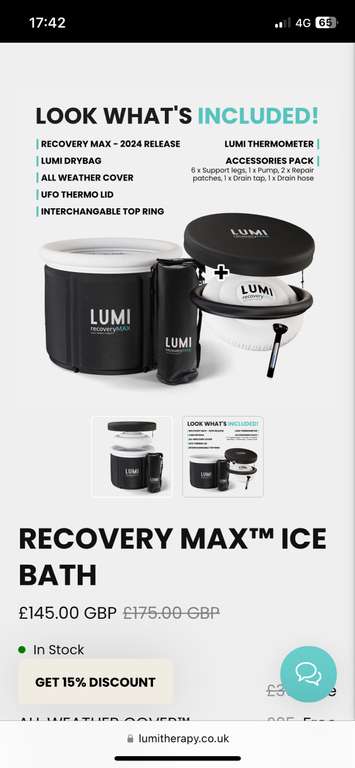 LumiTherapy Recovery MAX W/Code