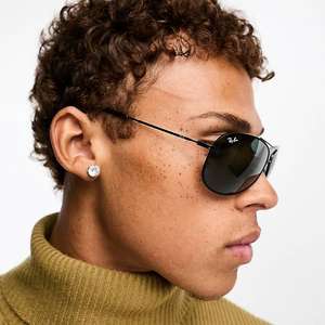 Ray-Ban 0RB3293 Aviator Sunglasses in Black (with code)