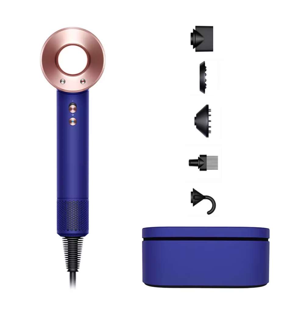 75 worth of the points when you buy Dyson Supersonic hair dryer in Vinca  blue and Rosé + Free Delivery - @ Boots | hotukdeals