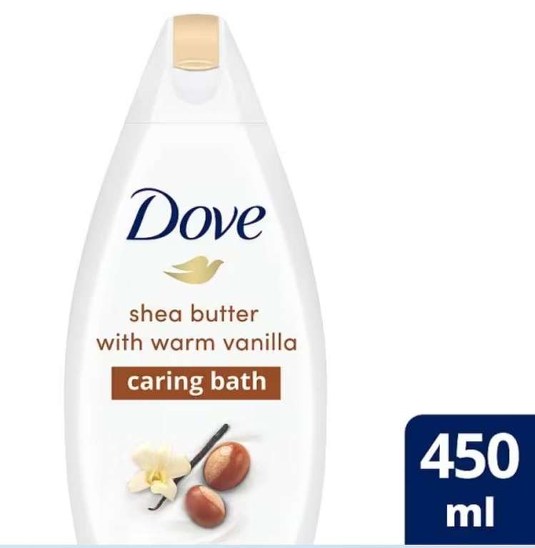 Dove Bath Soaks 450ml Buy 1 Get 1 Free & Half Price - £1.90 for 2 Bottles + Free Click & Collect @ Superdrug