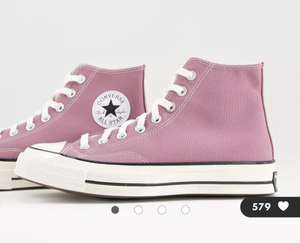 Converse Unisex Chuck 70 Hi trainers in berry size 12, 14 & 15 only W/Code