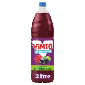 Vimto 2 Litres Concentrated - No Added Sugar Real Fruit Squash / Real Fruit Squash (Nectar price)