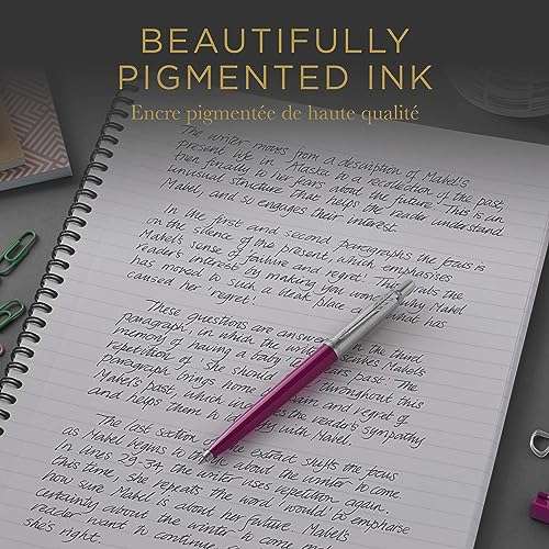 Parker Ballpoint Pen Refills | Medium Point | Black QUINKflow Ink | 2