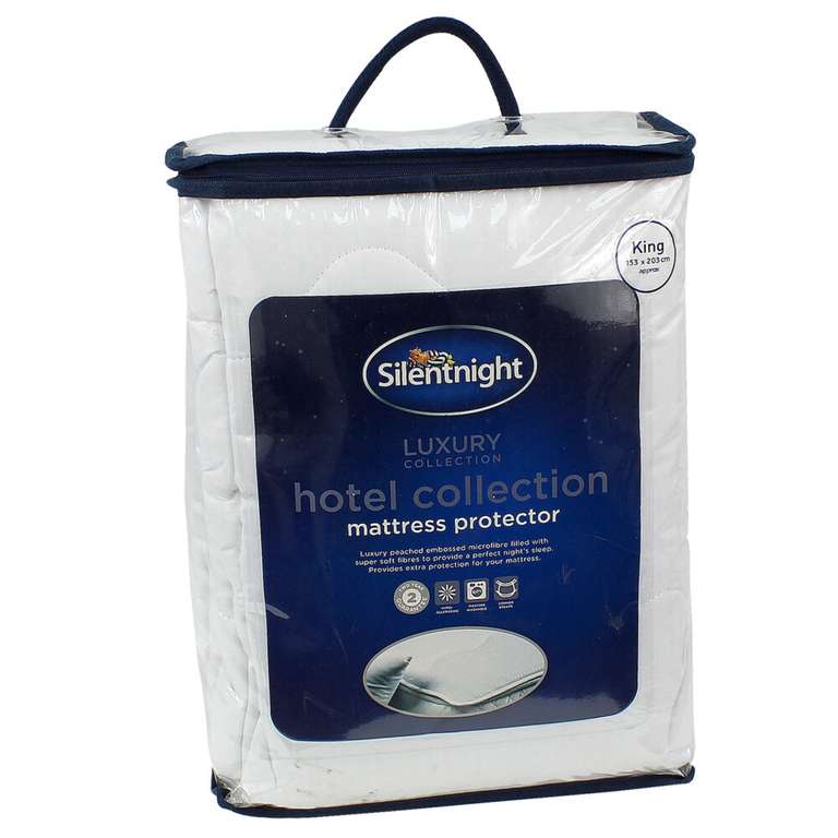 Silentnight Hotel Collection King Size Mattress Protector £12.60 with code @ Weeklydeals4less (free delivery)