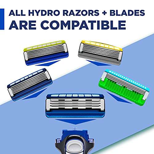 WILKINSON SWORD Hydro 3 Skin Protection Men 1 Razor Handle + 9 Blade Refills: £13.35 (£12.68/£11.35 S&S) + 10% Voucher On 1st S&S @ Amazon