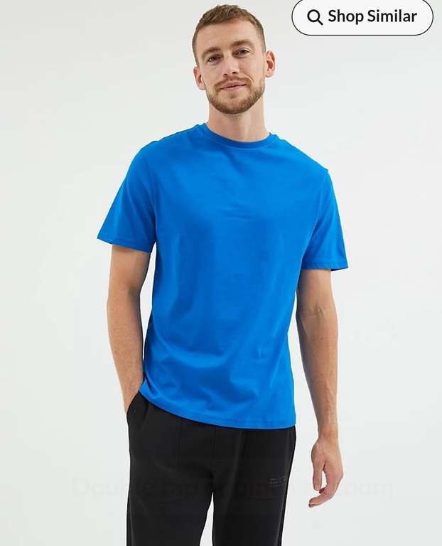 Blue Crew Neck T-Shirt - XS + free C&C