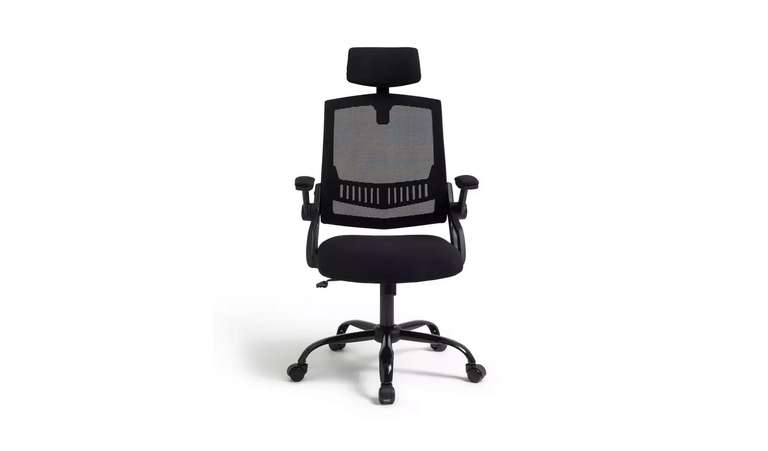 Habitat Milton Mesh Ergonomic Office Chair - Black £80 Free Collection Limited Stores @ Argos