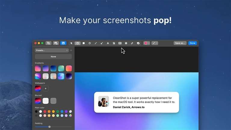 CleanShot X for macOS free for new user of App Sumo W/Code