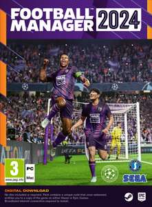 Football Manager 2024 (PC) from amazon