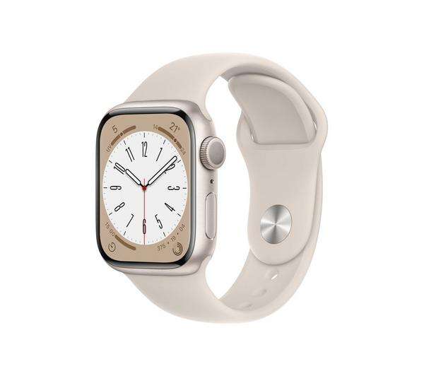 Apple Watch Series 8 41mm Smart Watch GPS - £369 / £319 With Trade In, 45mm £409 / £359 With Trade In @ Currys