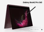 Galaxy Book2 Pro 360 NP930QED-KB4UK AMOLED Display Windows 11 Home 512GB | 16GB Silver 15.6“ Intel Core i7-1260P Includes S Pen