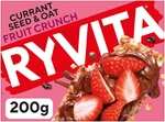 Ryvita Fruit Crunch Crispbread 8 x 200g £8 or £7.60 Subscribe & Save / £5.20 with voucher @ Amazon