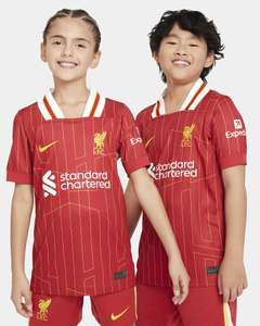 Liverpool FC 2024/25 Stadium Home Shirt - Older Kids’ Nike Dri-FIT Replica Shirt w/code