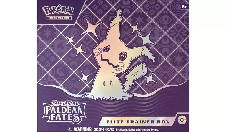 Pokémon TCG Scarlet & Violet Paldean Fates Elite Trainer Box C&C